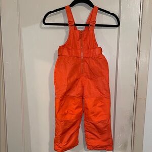 Cat & Jack Vibrant Orange Kids Overalls